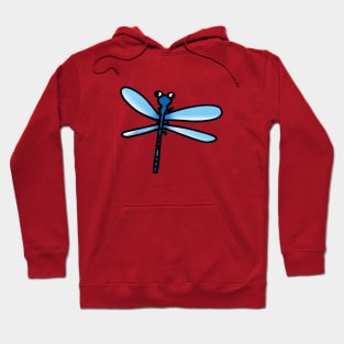 blue dragonfly Hoodie